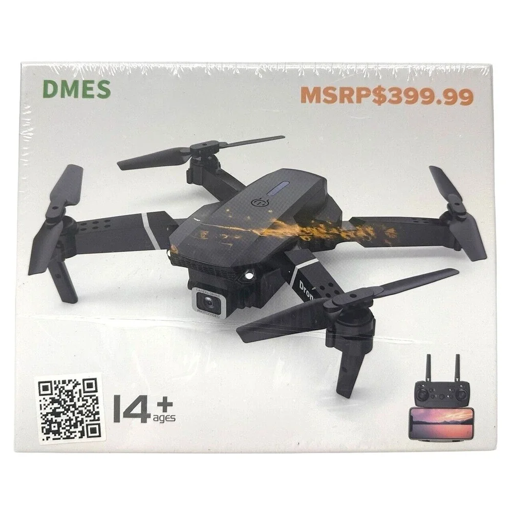 Dmes Mini Folding‎ Drone Black with Camera [New in Plastic]